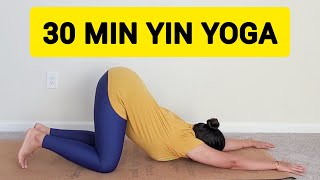 30 Minute Yin Yoga  Yoga For Stress Tension Relaxation amp Muscle Stiffness  Yoga For Flexibility [upl. by Eednarb]