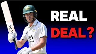 DECODING Nathan McSweeney Batting Technique  Cricket  Part 1 [upl. by Elbys249]