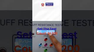 Easy Steps to perform scuff resistance test on plastic films  Presto Group [upl. by Ecnedurp]