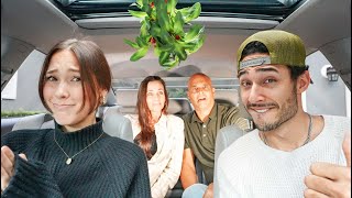 MISTLETOE PRANK ON MY PARENTS THE MOST AWKWARD MOMENT OF MY LIFE VLOGMAS DAY  2 [upl. by Ralleigh731]