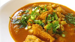 Menudo  Authentic Hominy and Beef Tripe Soup Recipe  PoorMansGourmet [upl. by Nostrebor]