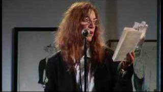 Patti Smith  A Reading Of Virginia Woolf [upl. by Phionna463]