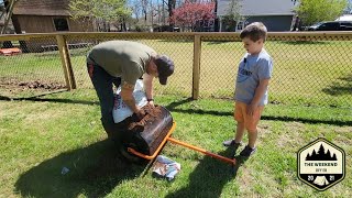 Unboxing and using the Vevor Compost Spreader [upl. by Samuela344]