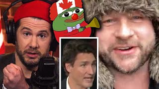 FULL INTERVIEW Canadian HONKENING Convoy Trucker BJ Dichter  Louder With Crowder [upl. by Adnoraj]