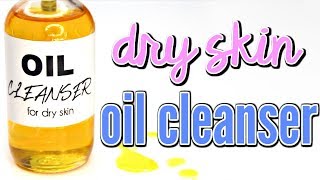 HOW TO MAKE OIL CLEANSER FOR DRY SKIN Ι TaraLee [upl. by Evie332]