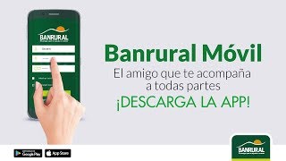 App Banrural Móvil  Banrural [upl. by Nivat461]