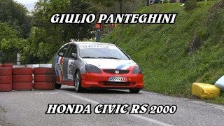 SALITA CIVIDALE  CASTELMONTE 2024  GIULIO PANTEGHINI  HONDA CIVIC RS 2000  BY BELLUNOVIDEO [upl. by Alehs]