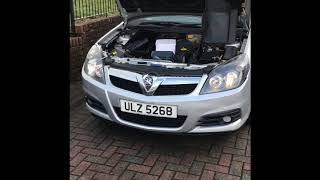 How to fit H7 Nighteye LED Vectra C Facelift [upl. by Airamas]