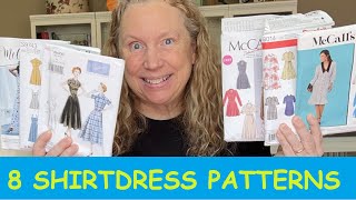 8 Shirtwaist Dress Patterns for you to try [upl. by Peddada]