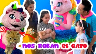 SE ROBAN EL GATO DE KIMY LAS HERMANITAS CARDENAS [upl. by Eednahs]