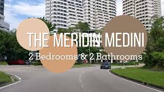 THE MERIDIN MEDINI  ISKANDAR PUTERI  2 Bedrooms amp 2 Bathrooms JB Property [upl. by Rennoc828]