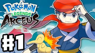 Pokemon Legends Arceus  Gameplay Walkthrough Part 1  Hisui Region Intro Nintendo Switch [upl. by Aubine]