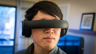 HandsOn with the Avegant Glyph HeadMounted Display [upl. by Susan]