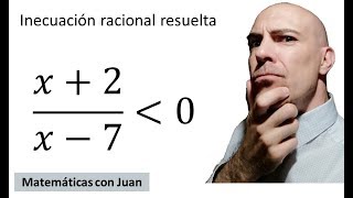 ▷ Cómo se resuelven las inecuaciones o desigualdades racionales [upl. by Noied]