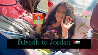 Laini shares her travel experience  Riyadh to Jordan 🇯🇴 part 1 lainitalks roadtrip jordan [upl. by Yenahc65]