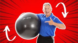 Best 10 Stability Ball Exercises For TOTAL Body Workout [upl. by Eelrahs]