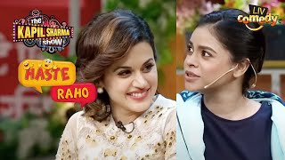 Taapsee से कुछ आपसी बात करना चाहती है Sarla  The Kapil Sharma Show I Haste Raho [upl. by Acinat]