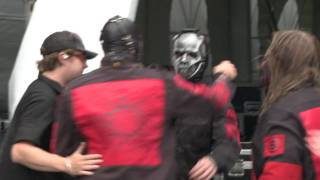 Slipknot Backstage at Sonisphere  Content preview of Offical USB  sonispherefestivalscomusb [upl. by Saint]