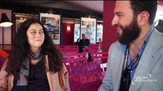 Souraya Baghdadi  Maroun Baghdadi Au Printemps Du Cinéma Libanais  Cannes 2013 [upl. by Romalda369]