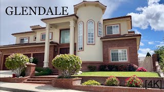 GLENDALE California  driving tour 4K [upl. by Arodal]