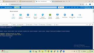 Creating Cloud Shell  Azure Cloud Shell [upl. by Longan]