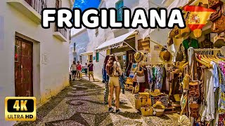 🇪🇦4K FRIGILIANA  The Most Beautiful White Village in Andalucía  Málaga Spain [upl. by Eyeleen]