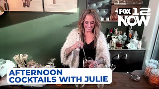 Afternoon cocktails with Julie The black or Italian Manhattan [upl. by Jamnis]