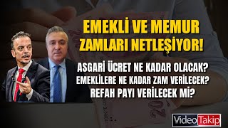 EMEKLİLER NE KADAR ZAM ALACAK ASGARİ ÜCRET PAZARLIKLARI BAŞLIYOR [upl. by Ispep]