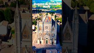 Italys Most Popular Cathedral 🕍 Duomo di Orvieto Triparya shorts italy travel yt [upl. by Attah779]