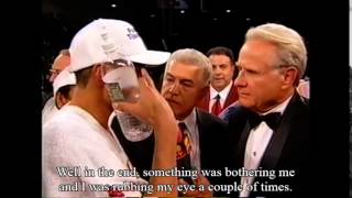 Marco Antonio Barrera vs Erik Morales II Post Fight Interview [upl. by Whitcomb55]