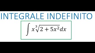 Esercizio su integrale indefinito con radice [upl. by Eiramnaej]