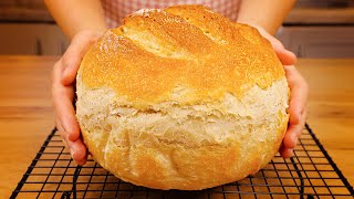 Mein Großvater hatte recht Brot in 5 Minuten Das ist möglich Brot backen Deutsches Rezept [upl. by Jenelle393]