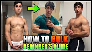 A Complete Beginners Guide to BULKING  Everything you NEED to know [upl. by Delinda]