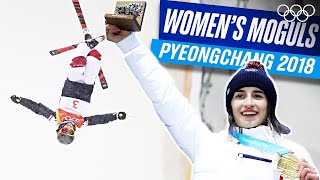 🇫🇷 Perrine Laffont wins FIRST Gold 🥇  Womens Moguls 2018 [upl. by Nickolas]