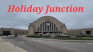 Holiday Junction Brickopolis and Cincinnati In Motion at Union Terminal [upl. by Eibloc]