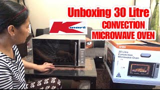 Unboxing Anko Kmart 30 Litre Convection Microwave Oven Pwede kang mag bakegrill at microwave [upl. by Eidolem590]