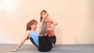 Pilates Workout Exercise Hip Twist Tick Tock [upl. by Aisena]