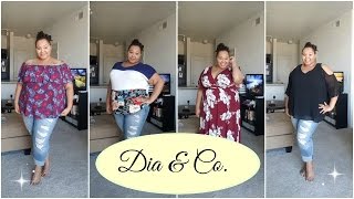 Honest Dia amp Co Review  Plus Size Haul TryOn [upl. by Kurzawa739]