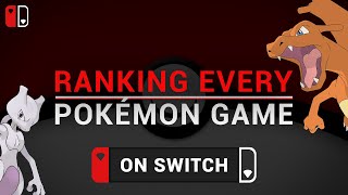 Every POKÉMON Game RANKED On Nintendo Switch 2024 [upl. by Asenej681]