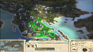 Lets Play Rome Total War Makedonen 01 German  HD  Campaign  Macedon [upl. by Nosneb]