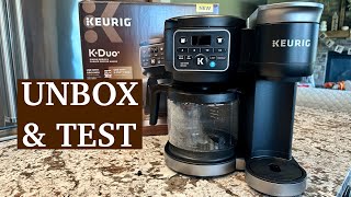 NEW KEURIG KDUO  UNBOX amp TEST [upl. by Riccio]