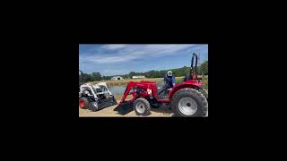 LETS GOTune into this comparison video of a Mahindra 1626 and a Bobcat 2025 [upl. by Arevle]