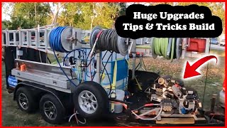 Trailer Build  Massive Upgrades amp Tips  Pressure Washing Guides 2022 [upl. by Htbazile478]