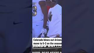 Colorado blows out Arizona to move to 53 on the season🔥 shorts [upl. by Rebecka]