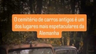 Coleção de carros clássicos abandonados na Alemanha 🇩🇪 brastecdicas carrosclassicos [upl. by Sira]