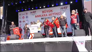 19 EKİM 2024 Ankara Mitingi Birlik ve Dayanışma Sendikası Genel Başkanı UzmDrDerya Mengücük [upl. by Ahsaek74]