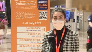 Dubai Derma 2021  Dr Rawaa Almukhtar  Consultant Dermatologist [upl. by Allerbag676]