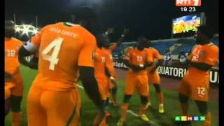 Orange Africa Cup Of Nations 2012  Cote dIvoire  2 vs 0  Angola Highlights [upl. by Airyt130]