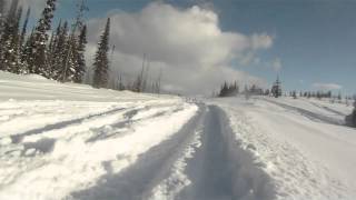 Snowmobiling at Sun Peaks Resort [upl. by Nima986]