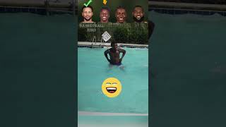 Curry VS Hamilton VS Holiday VS Lebron Crazy Water Challenge🌊 [upl. by Nosle]